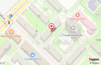 УПРАВДОМ на Геодезической улице на карте