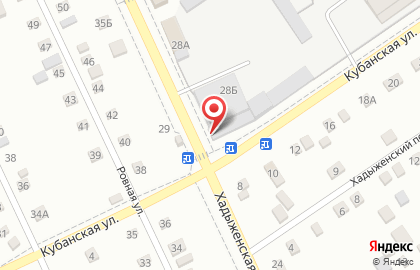 Строительная компания Терем-Специализированный застройщик на Хадыженской улице на карте