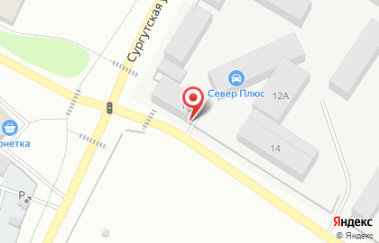 Торговая компания Север плюс на Парковой улице на карте