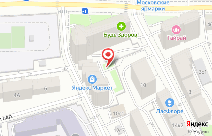 Kaleva на Старослободской улице на карте