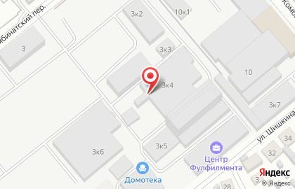 Торгово-производственная компания ЕС Трейд в Комбинатском переулке на карте