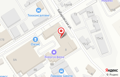 Транспортно-логистическая компания Светлана-К в Железнодорожном районе на карте