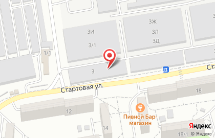 Детский сад №313 на Стартовой улице на карте