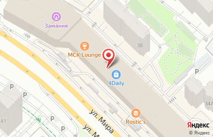 Экспресс-кофейня Meet me coffee на улице Мира на карте