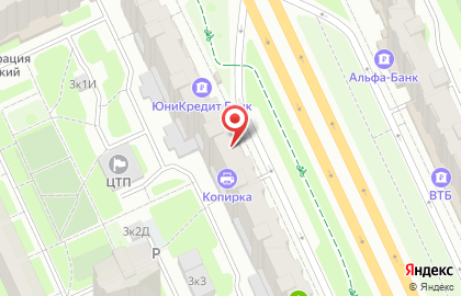 Россельхозбанк в Санкт-Петербурге на карте
