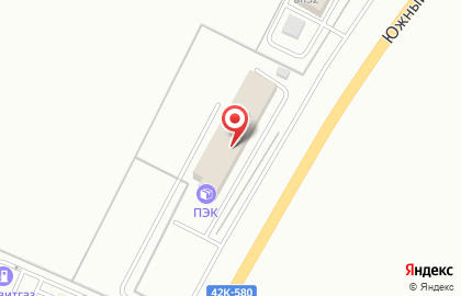 Транспортная компания ПЭК на Ангарской улице на карте