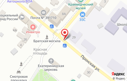Федеральная Система автошкол России СМАРТ на Пронской улице на карте