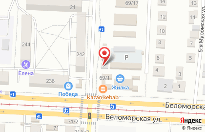 Мастерская по изготовлению ключей в Авиастроительном районе на карте