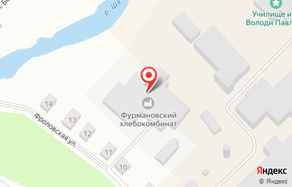 Фурмановский хлебокомбинат на карте