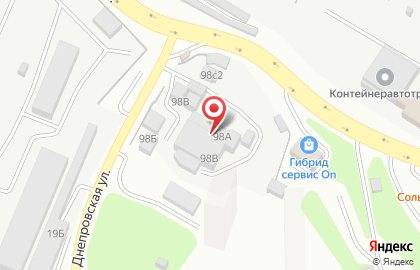 Оптово-розничная компания Мир аккумуляторов в Первореченском районе на карте
