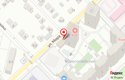 Продуктовый магазин в Москве на карте