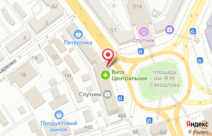 Кафе БлинБери в Волгограде на карте