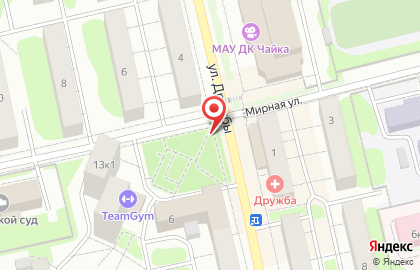Киоск печатной продукции Медиа-Селект на улице Дружбы на карте