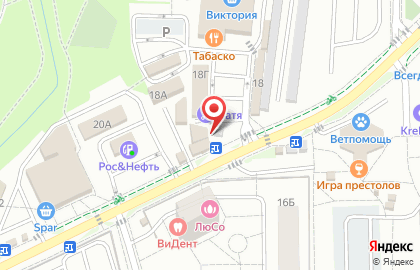 Магазин Упакоша на Автомобильной улице на карте