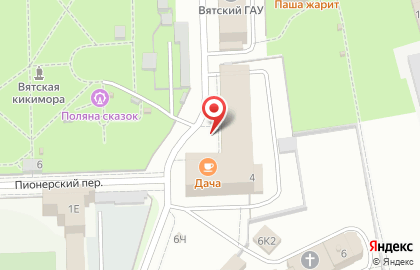 Кировский областной фонд поддержки малого и среднего предпринимательства на карте