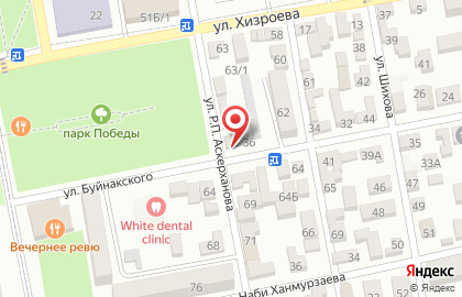 Гастроном Каспий в Буйнакске на карте