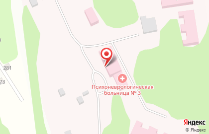 Нижегородская областная психоневрологическая больница №3 на карте
