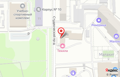 Сауна Текила на карте
