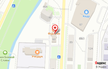 Пиццерия Фудисон на Первомайской улице на карте