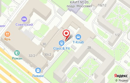 Фигаро на Ленинградском проспекте на карте