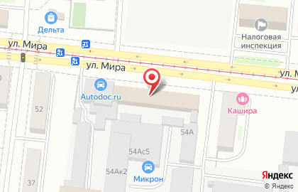 ООО Био-Сервис на улице Мира на карте