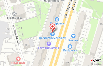 Экспресс-ателье на улице Вишневского на карте