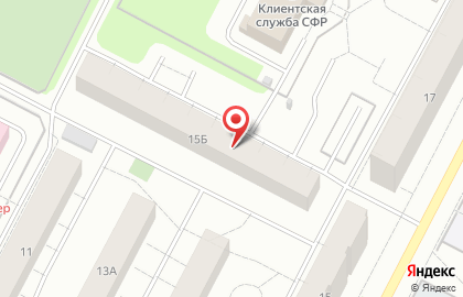 Подростковый и молодежный клуб по месту жительства Юность на карте