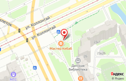 Люкс на проспекте Большевиков на карте