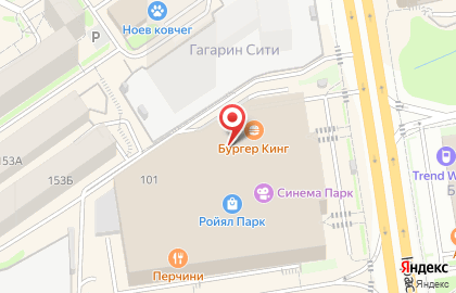 Служба доставки пиццы New York Pizza в Заельцовском районе на карте