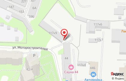 Автостоянка в Перми на карте