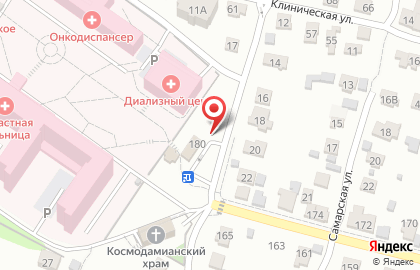 Киоск быстрого питания Русский аппетит в Октябрьском районе на карте