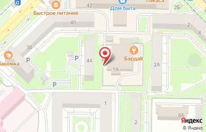 Универсальный магазин Радуга в Центральном районе на карте