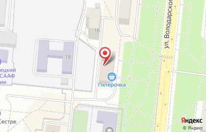 Аптека А-Мега в Сестрорецке на улице Володарского на карте