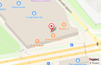 Кафе FireWok на Полюстровском проспекте на карте