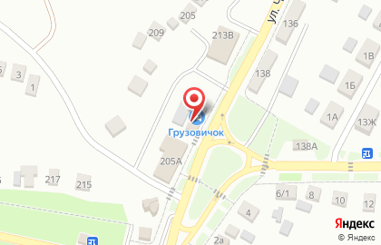 Магазин алкогольных напитков Люкс на улице Чапаева на карте