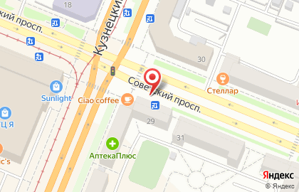 ООО Ломбарды ЮС-585 на Советском проспекте на карте