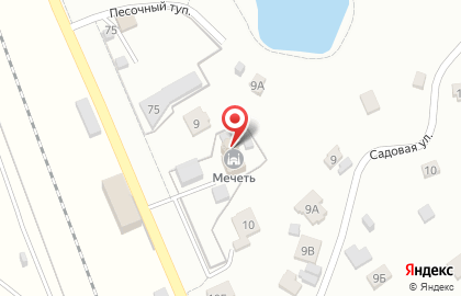 Яхромская мечеть на карте