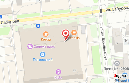 Кафе Fashion cafe в Ижевске на карте