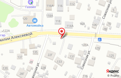 Автокомплекс на Совхозной улице на карте