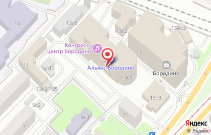 Ресторан Кутузов на карте