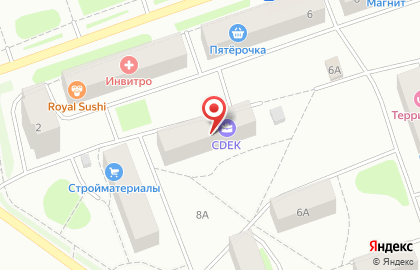 Служба доставки и логистики Сдэк на Пролетарской улице на карте