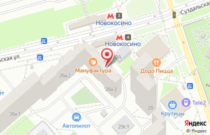 Пальмира на Суздальской улице на карте