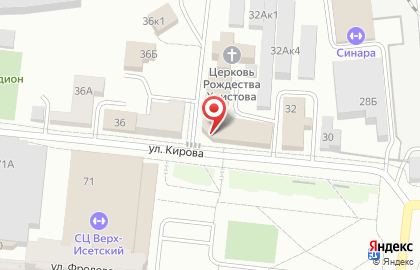 Торговая компания ЭМ-кооперация Урала в Верх-Исетском районе на карте