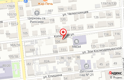 Строительно-ремонтная фирма Сантехмонтаж30 на Казанской улице на карте