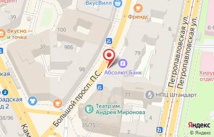 Энергомашбанк, ПАО (Офис «Площадь Льва Толстого») на карте