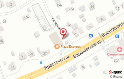 Продуктовый магазин, Подольское РАЙПО на карте