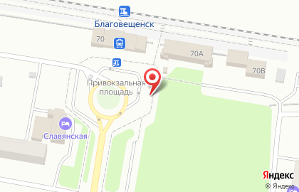 Киоск по продаже кур-гриль на Станционной улице на карте