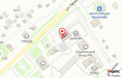 Торгово-монтажная компания Оконика на улице Ленина на карте