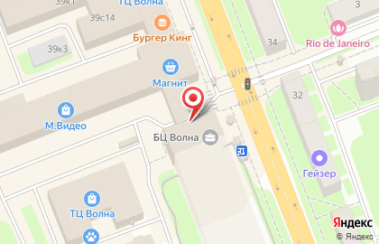 Офис продаж Билайн на Большой Санкт-Петербургской улице на карте