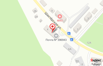 Почта России, АО на Шахтинской улице на карте